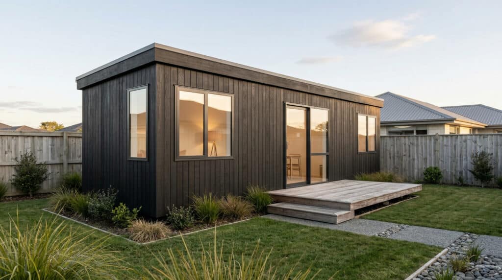 Pohutukawa Rent to Buy Cabin Solution in North Island NZ with RentZone