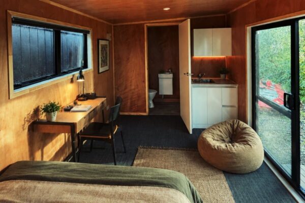 Teenager - young adult additional room sleep out cabin for hire rental